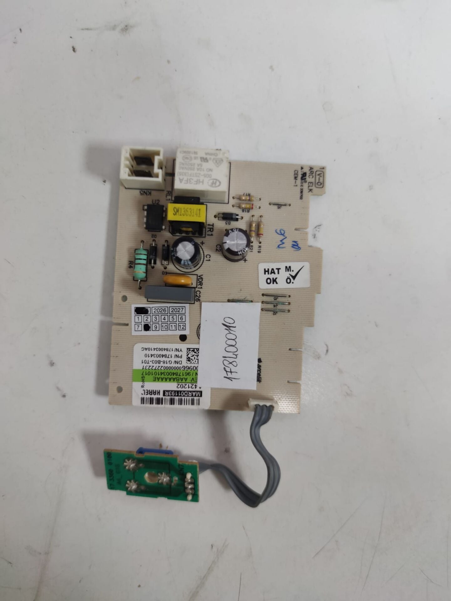 Arçelik 6233 S Bulaşık Makinesi Kartı