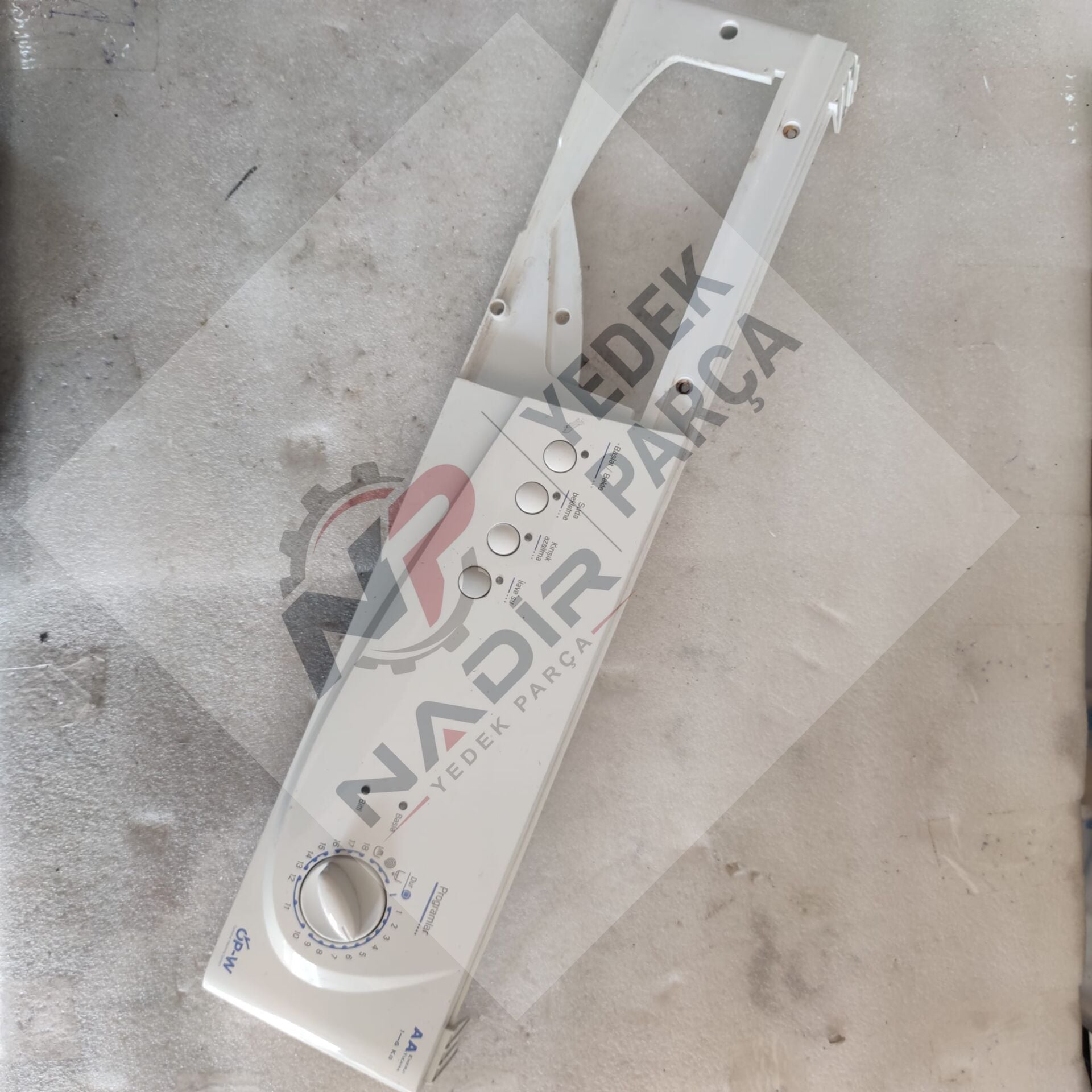 Vestel WMK 800 T Çamaşır Makinesi Kumanda Paneli
