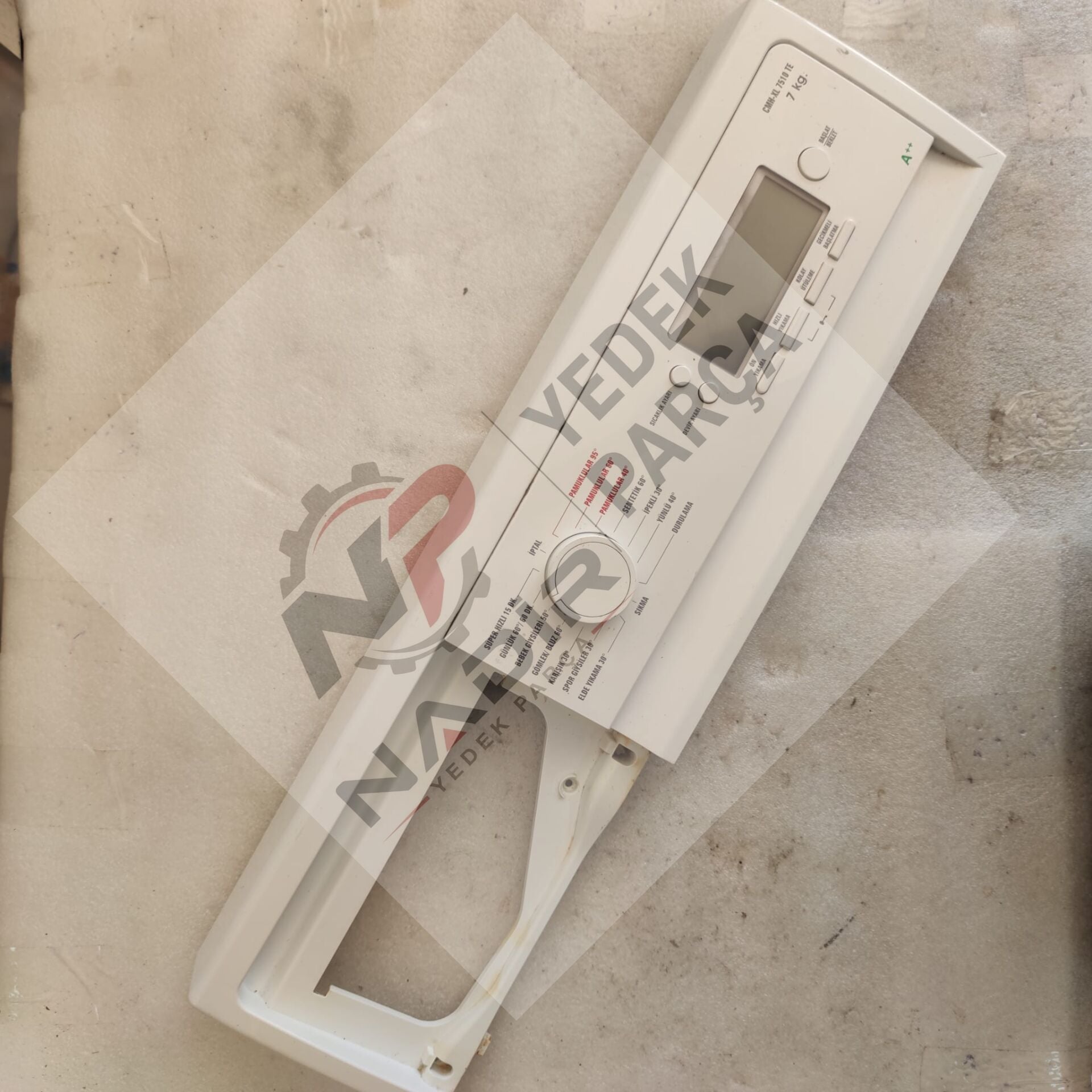 Vestel CMH XL 7510 TE Çamaşır Makinesi Kontrol Paneli