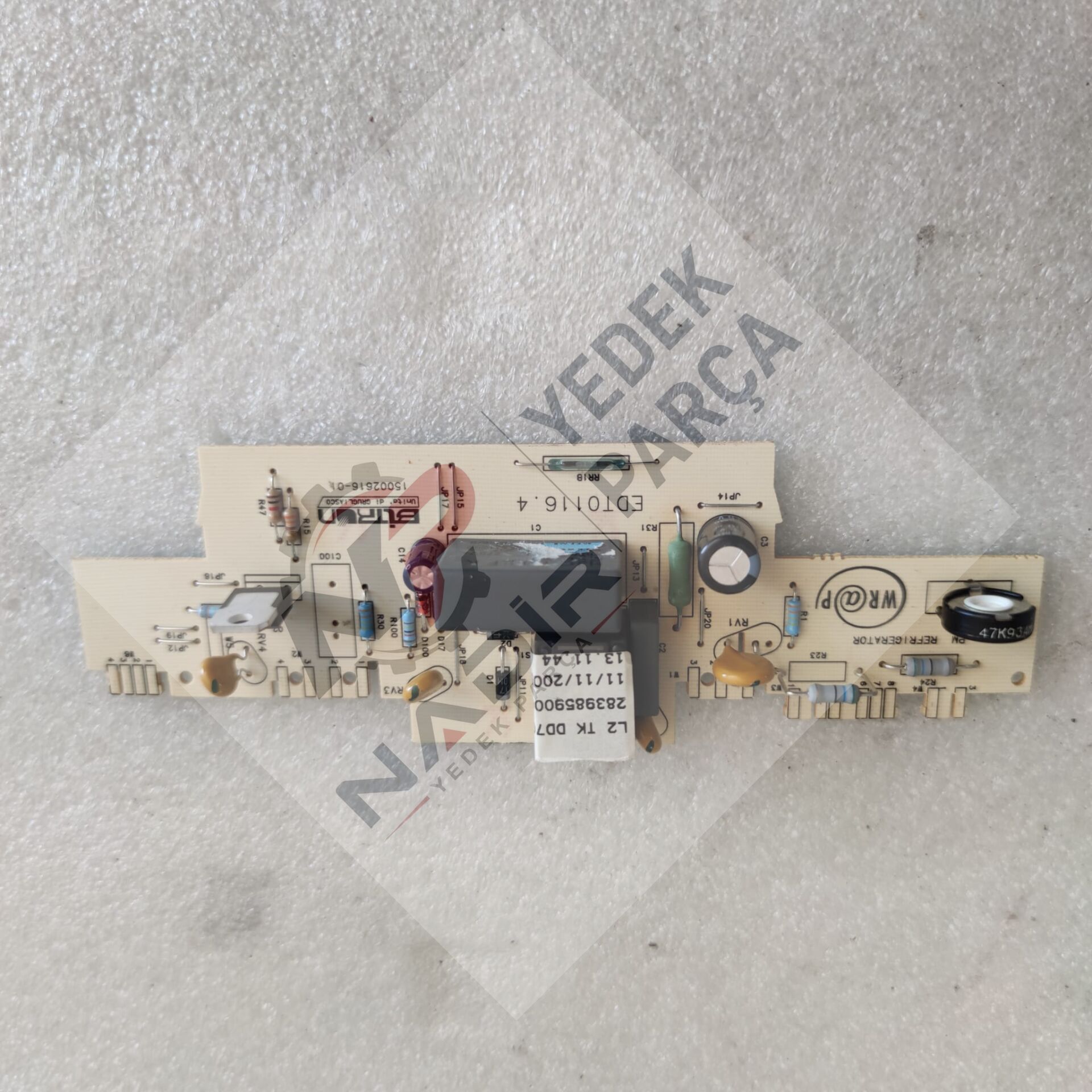 Hotpoint DF01FF buzdolabı elektronik anakart