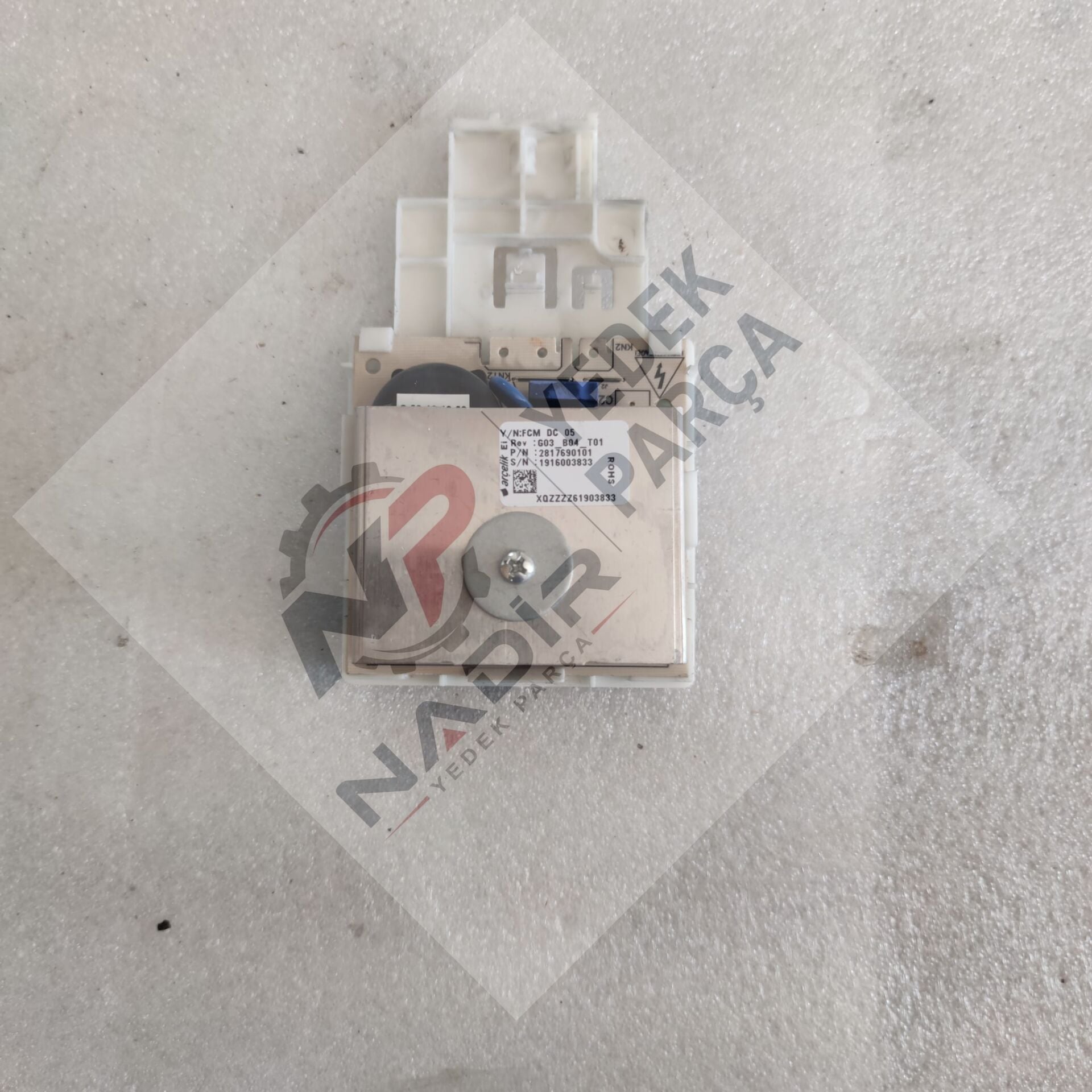 Altus AL 491 EX çamaşır makinesi motor güç kartı