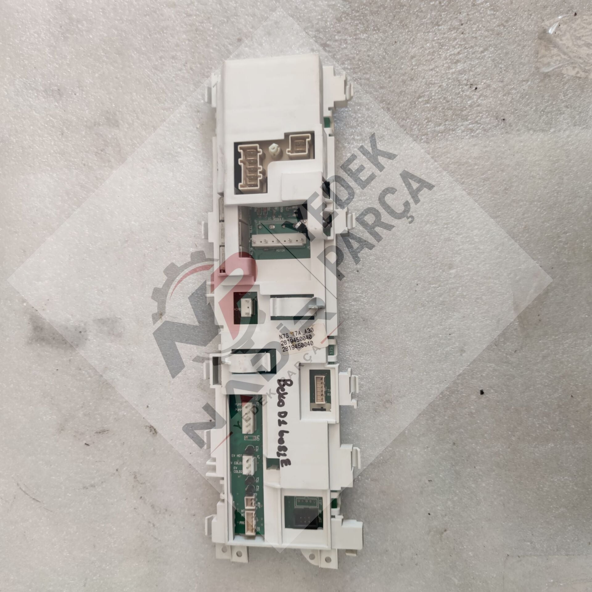 Beko D1 6085 E çamaşır makinesi anakartı