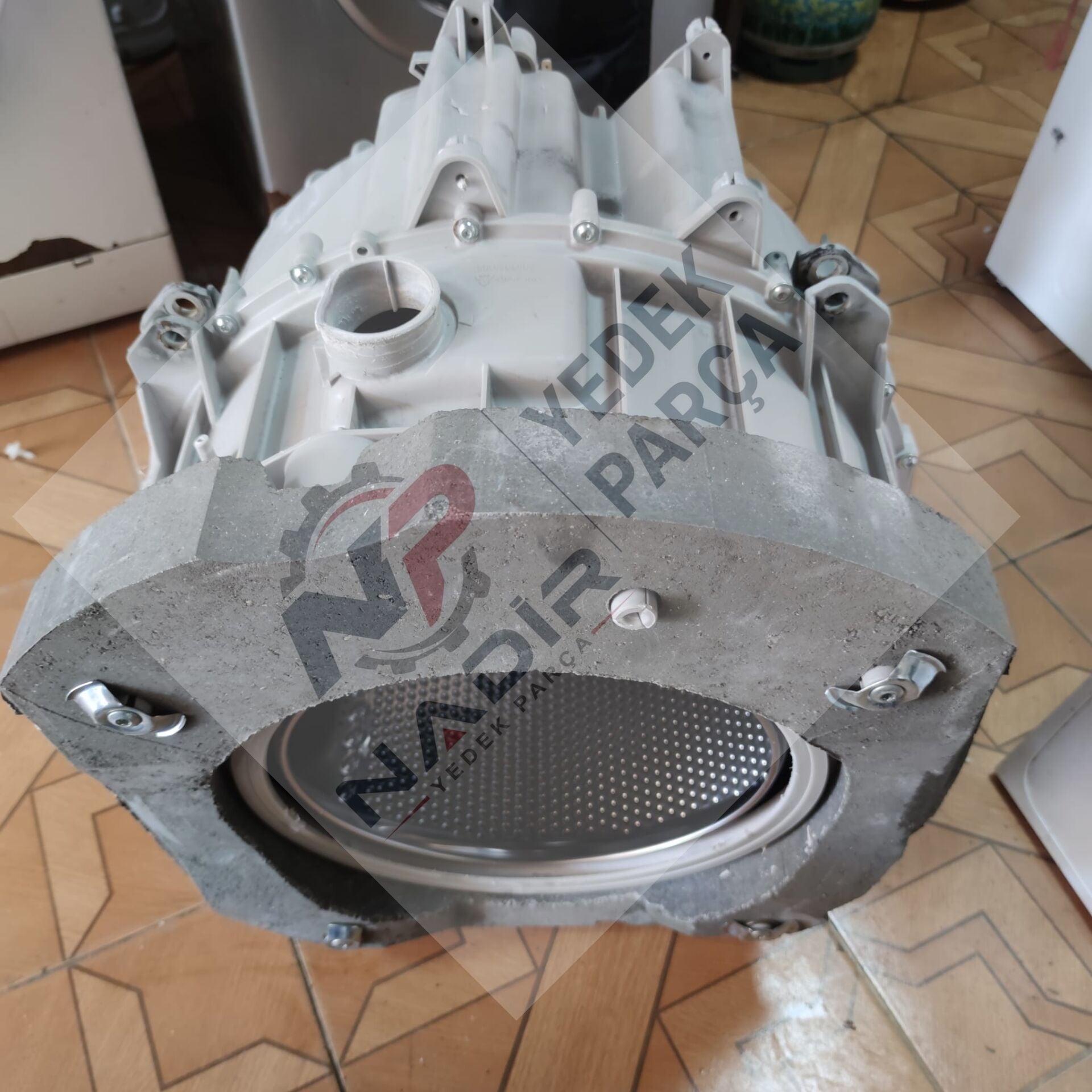 Beko D1 6085 E çamaşır makinesi kazan grubu