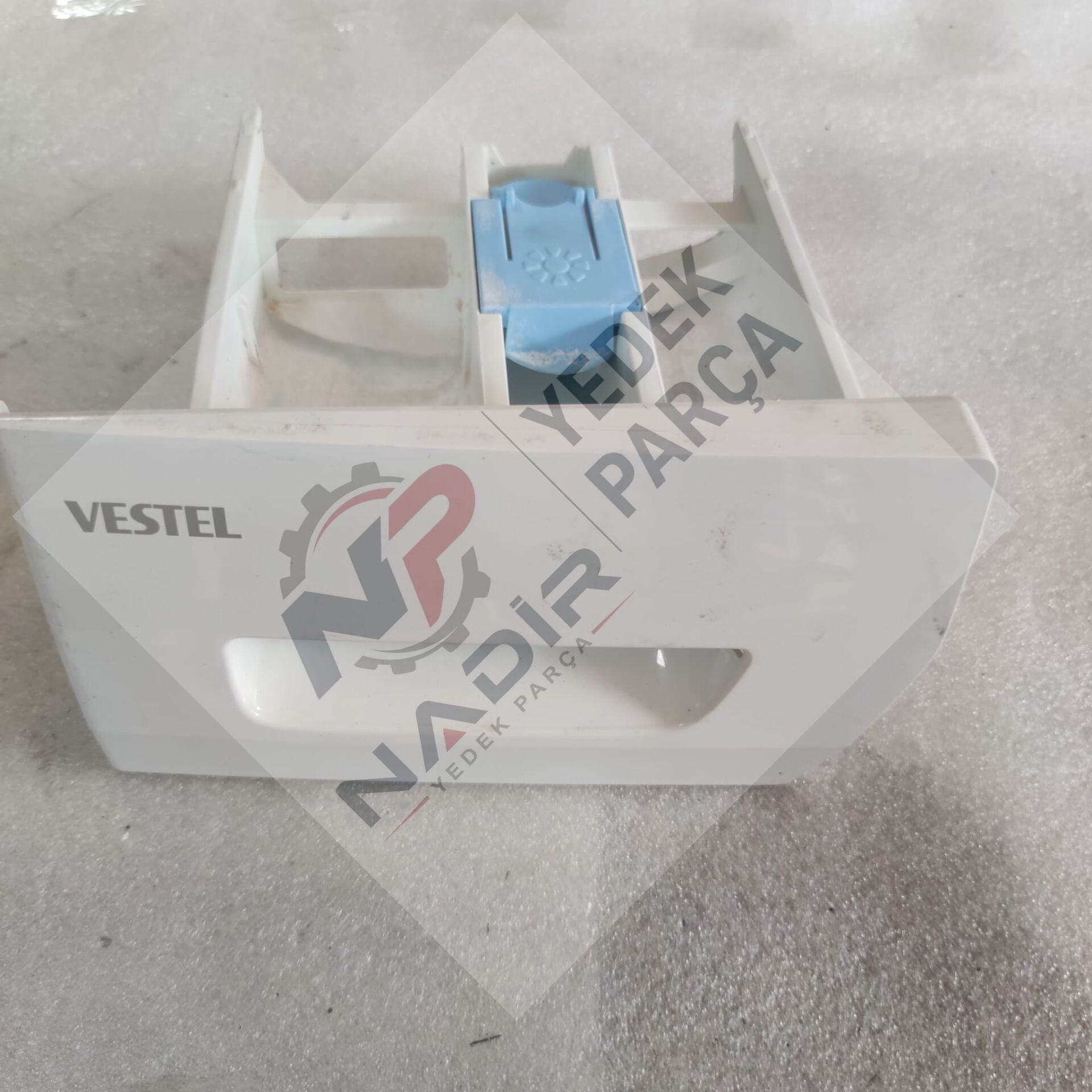 Vestel junda 1000 cl çamaşır makinası deterjan kutusu