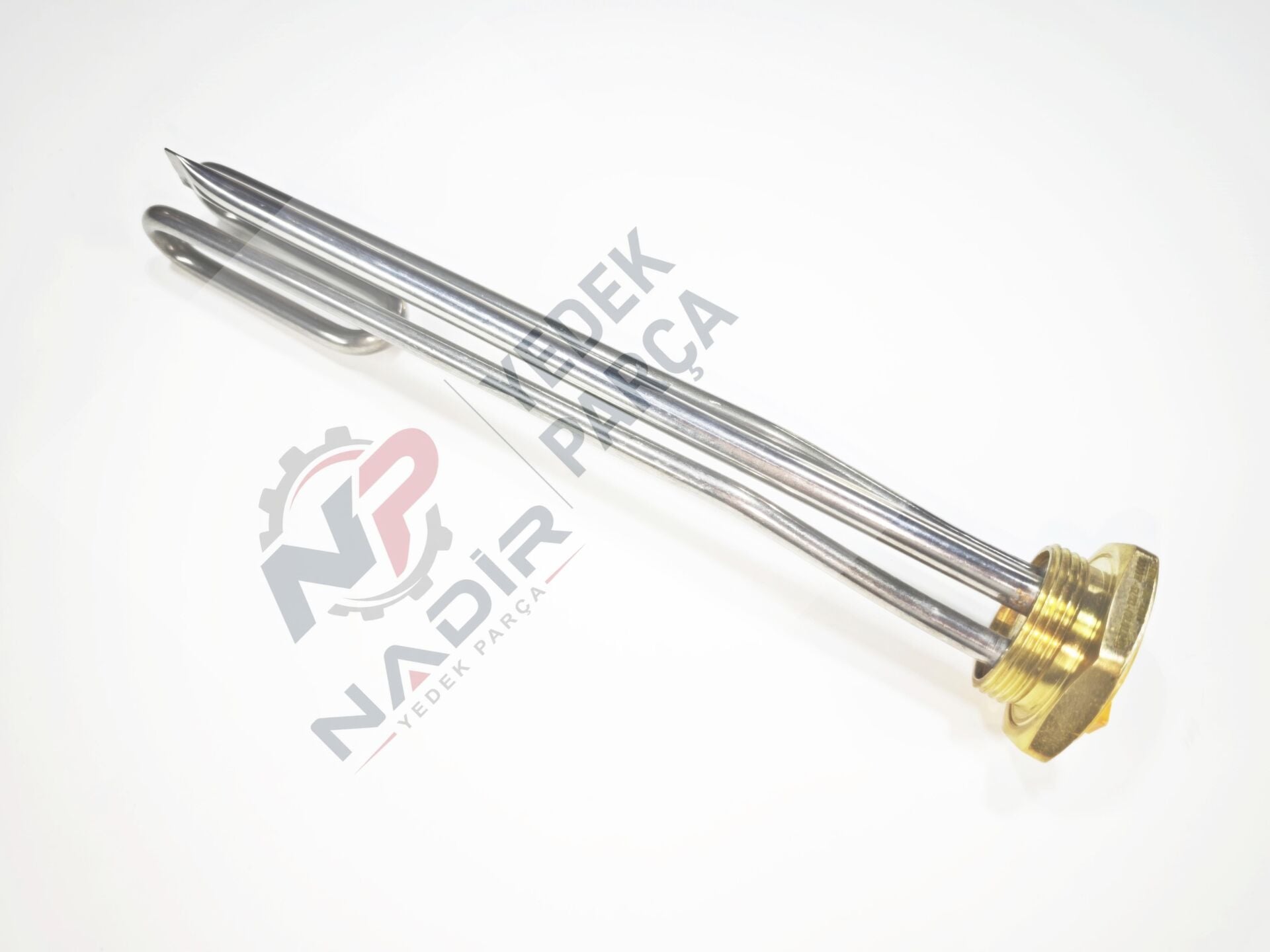 Standart Diş 1-1/4 Bükümlü kazan rezistansı 30cm 2KW