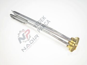 Standart Diş 1-1/4 Bükümlü kazan rezistansı 30cm 2KW