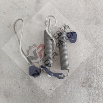 Beko D 4001 Ey bulaşık makinesi kapı menteşe yayı ve halat grubu