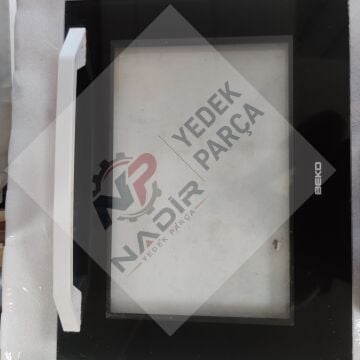 Beko CSF 62 010 F WL ocaklı fırın cam kapağı