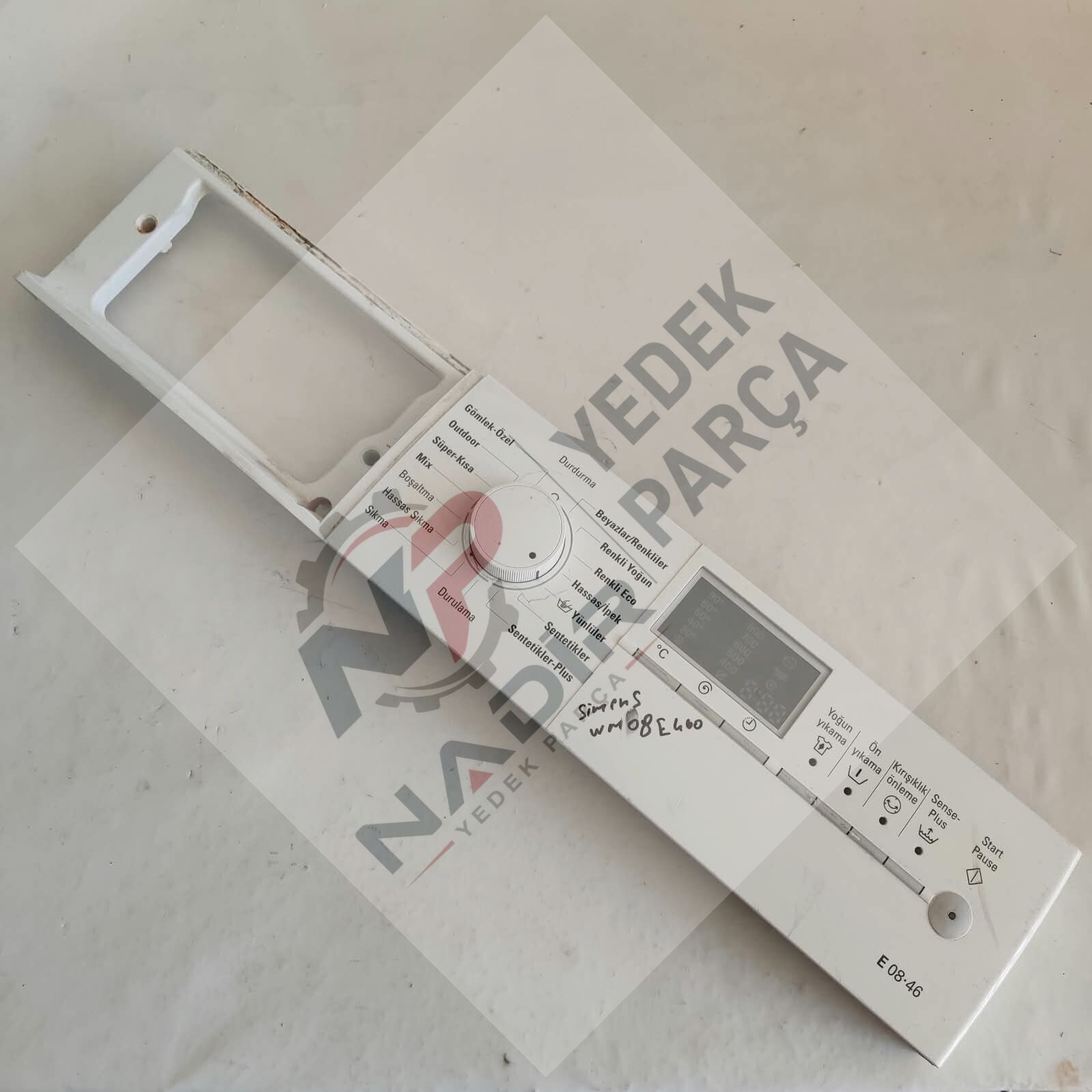 Siemens WM08E460 Çamaşır Makinesi Ön Panel