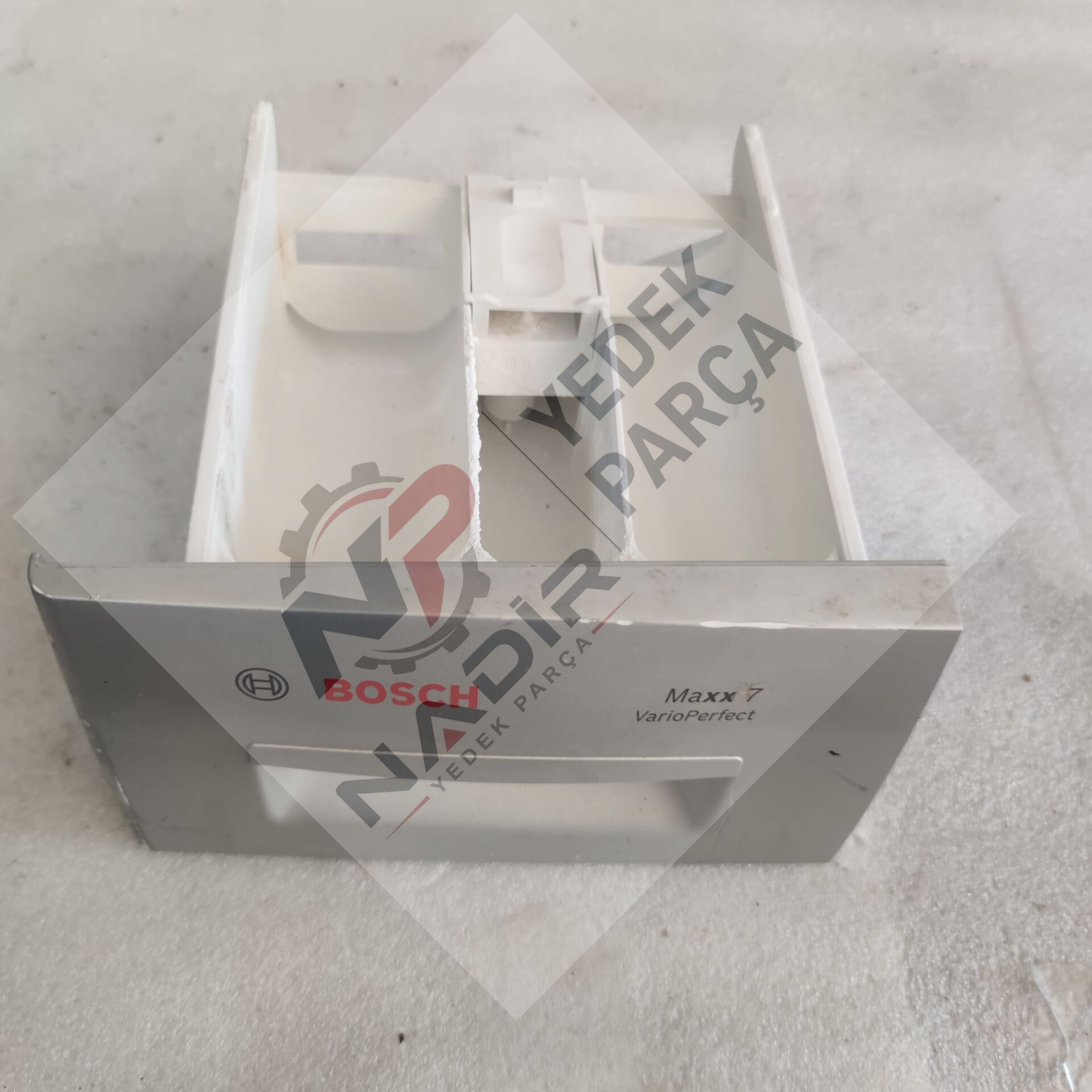 Bosch WAE 244 51 çamaşır makinesi deterjan çekmecesi