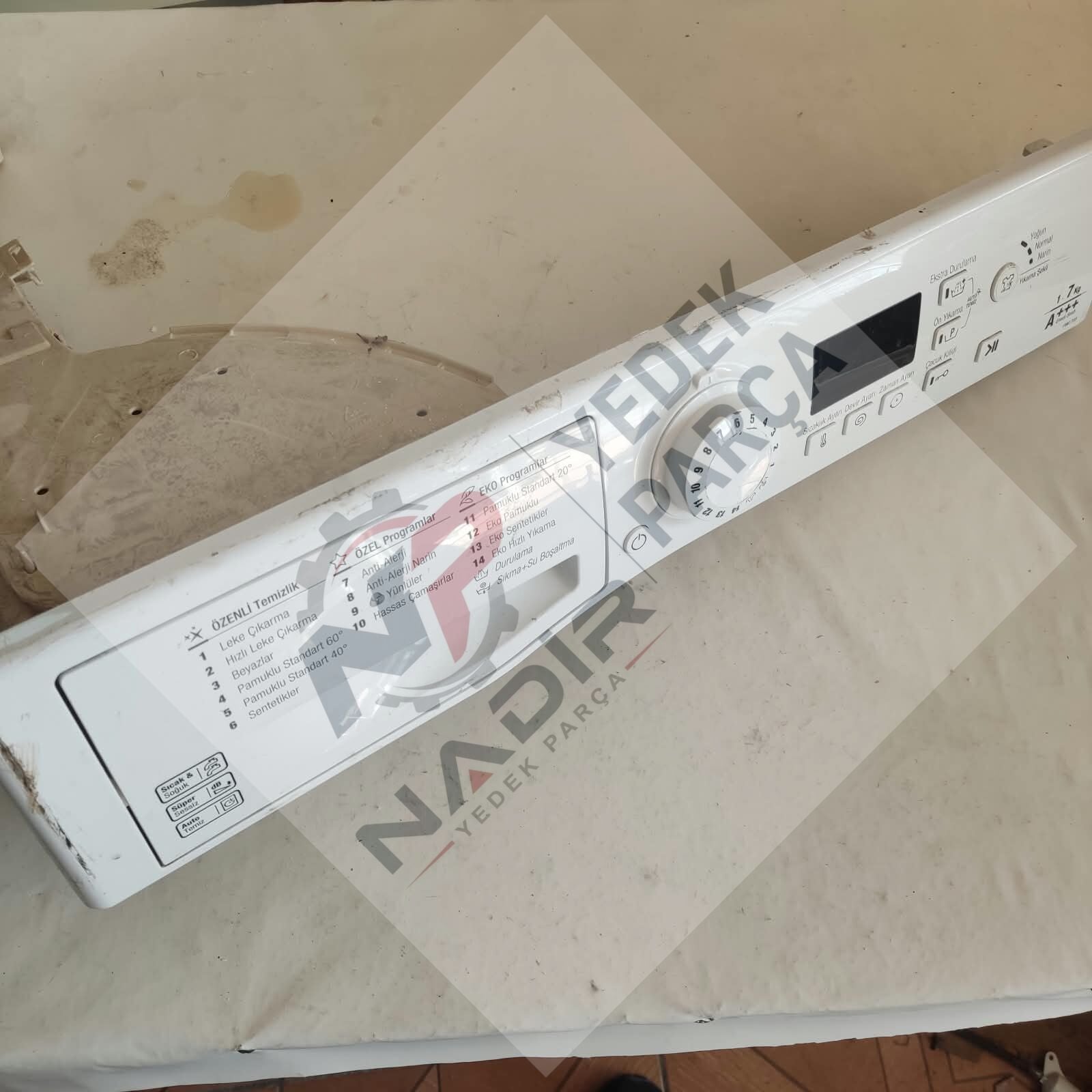 Hotpoint FMG703 Çamaşır Makinesi Ön Panel