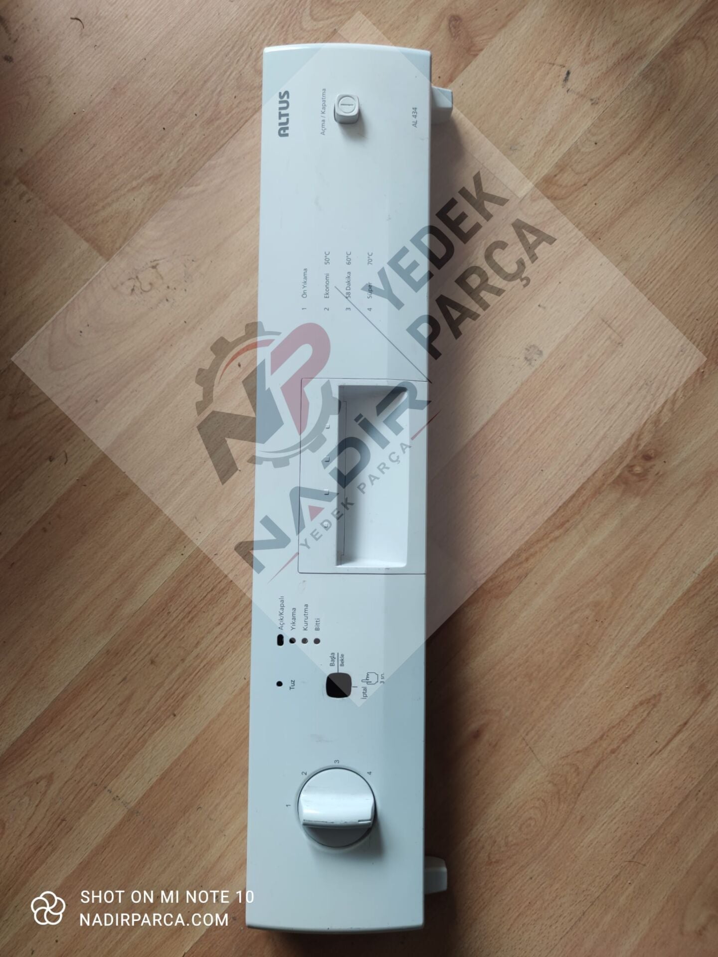 Altus AL434 ön panel