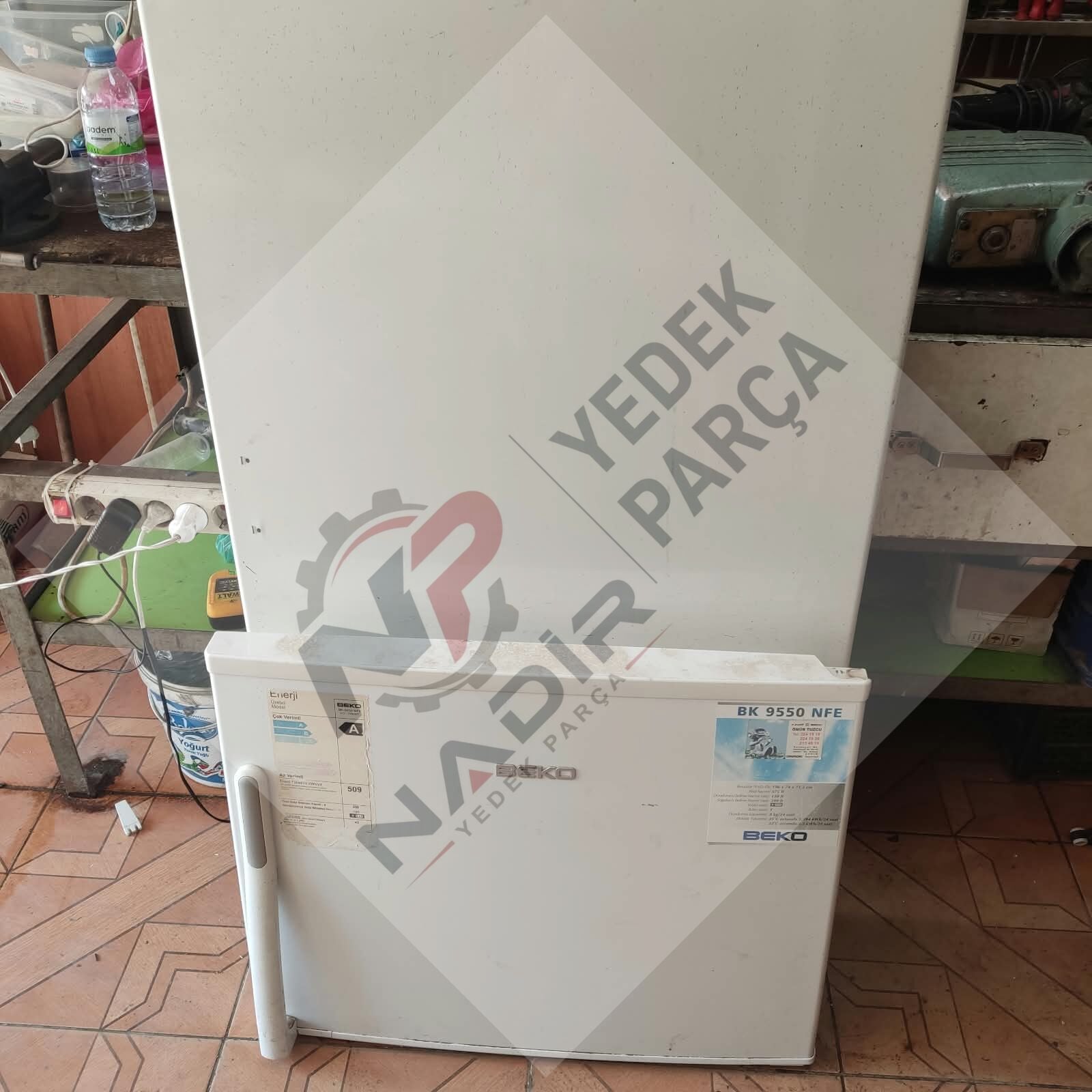Beko BK9550NFE Buzdolabı Dondurucu Kapısı