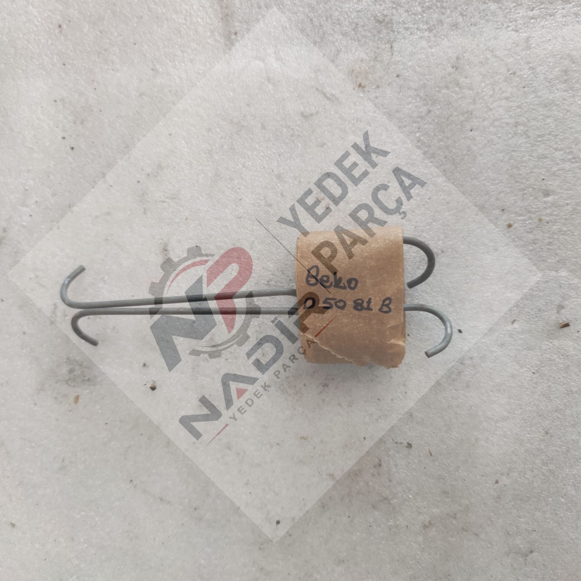 Beko D 5031 B çamaşır makinesi kazan askı yayı