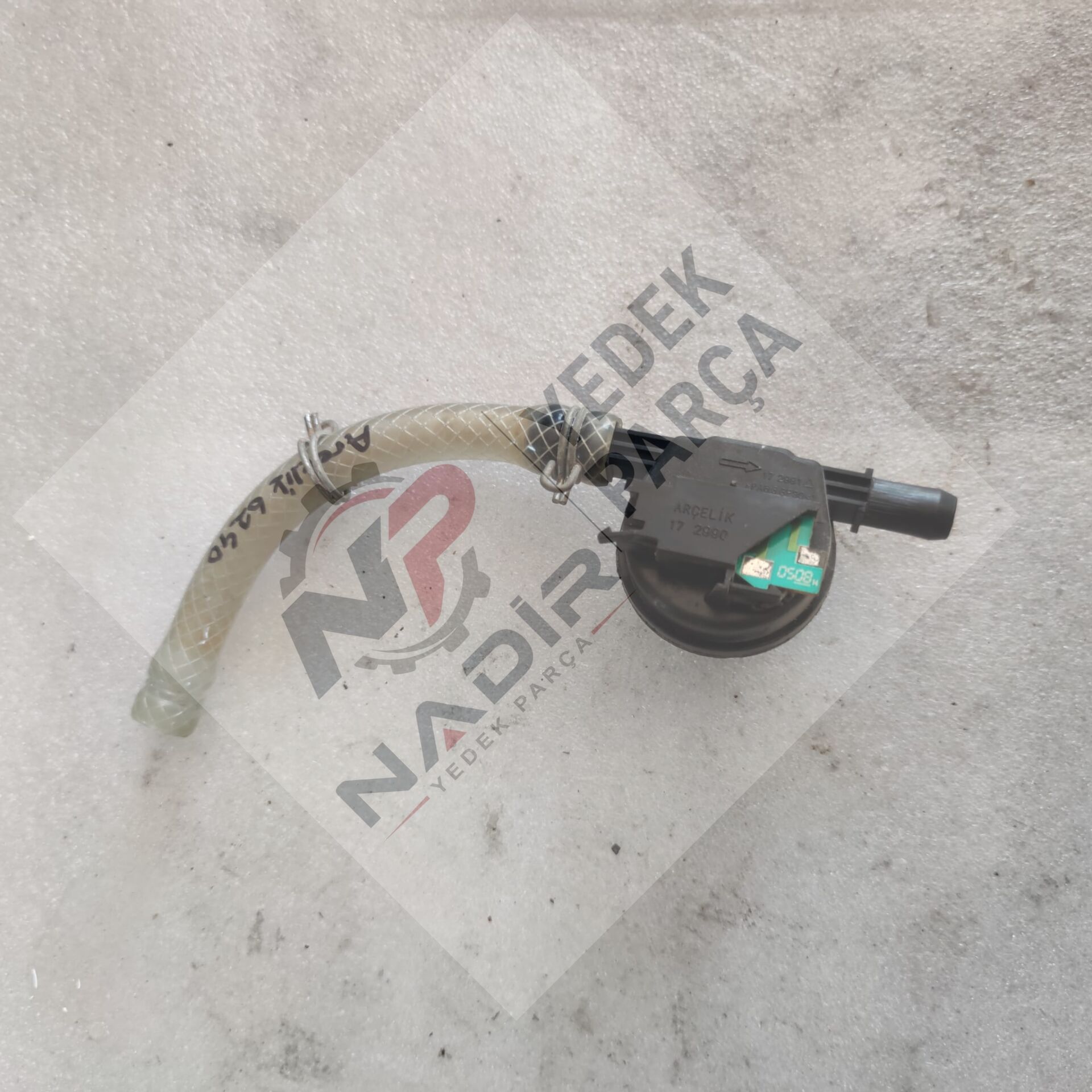 Arçelik 6240 bulaşık makinesi su sayacı