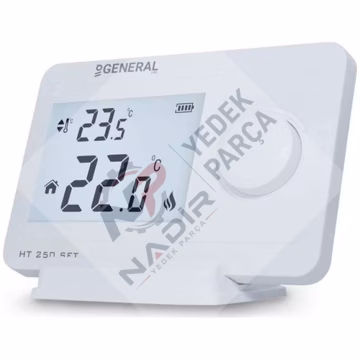 General HT-250 Kablolu Dijital Oda Termostatı Seti
