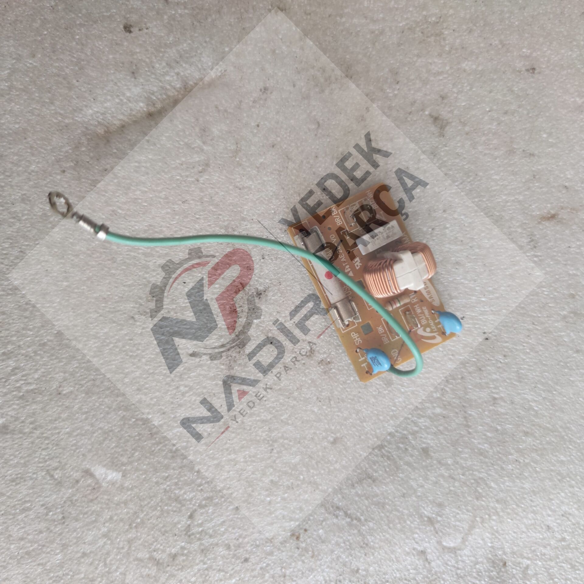 Samsung MS23K3555ES mikrodalga giriş parazit/gürültü filtresi kart
