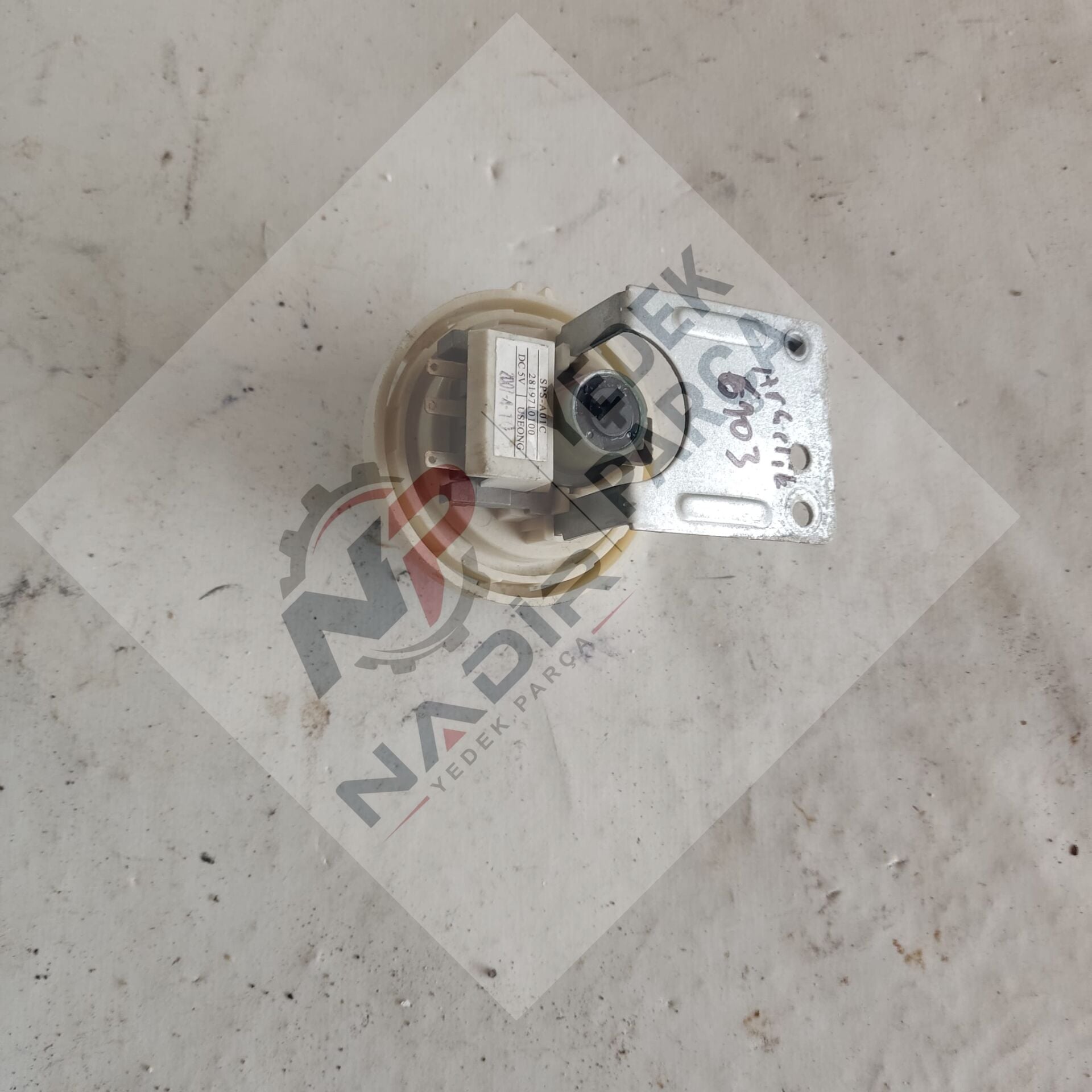 Arçelik 6103 Çamaşır Makinesi Su Seviye Anahtarı Prosestat