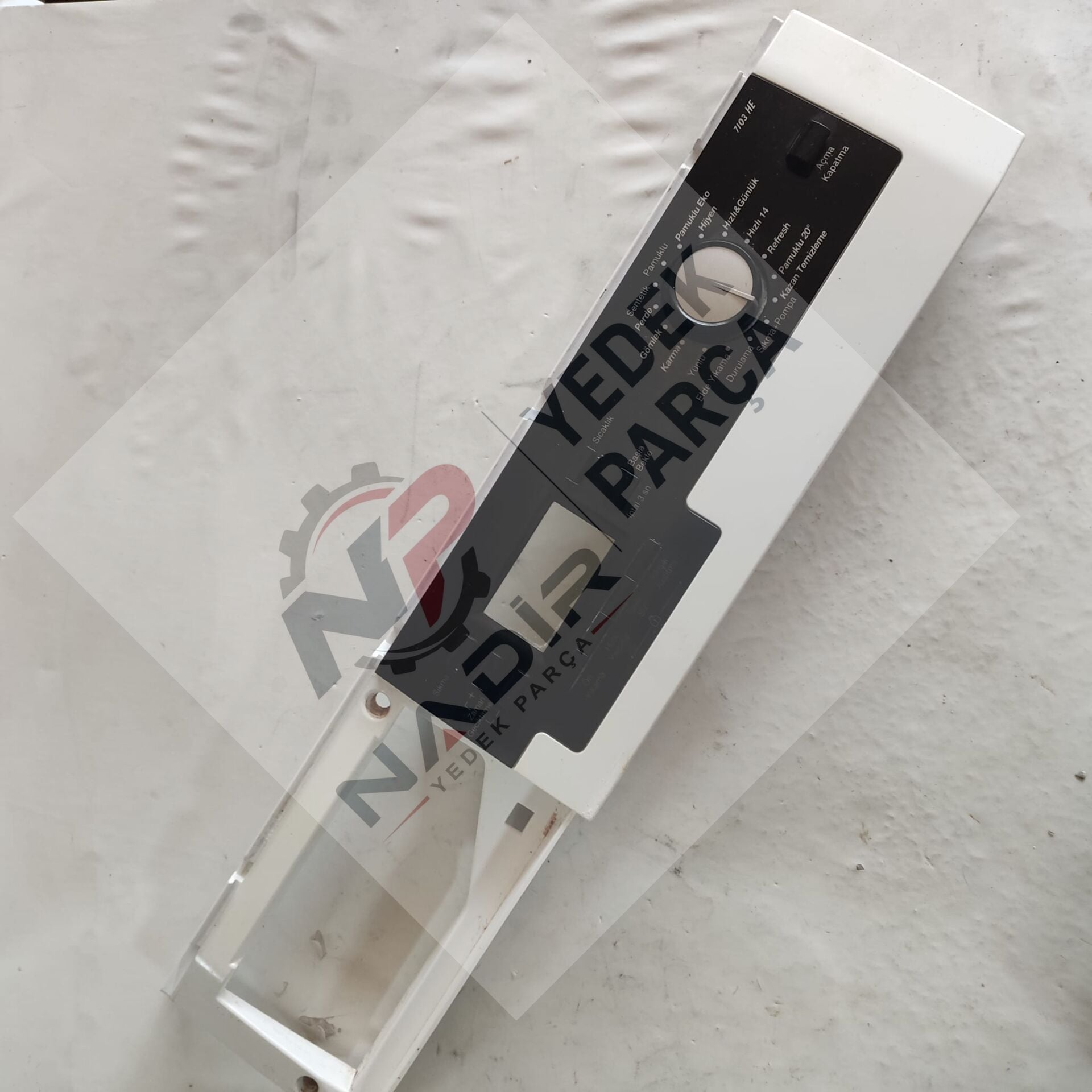 Arçelik 7103 HE Çamaşır Makinesi Ön Kontrol Paneli