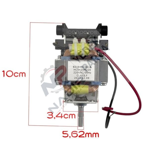 CVS İle Uyumlu Dn 3353 Rondost Doğrayıcı Motoru