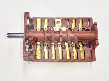 Ankastre Fırın 7+8 Ac8 9 Kademe Polyemit Çevirmeli Şalter