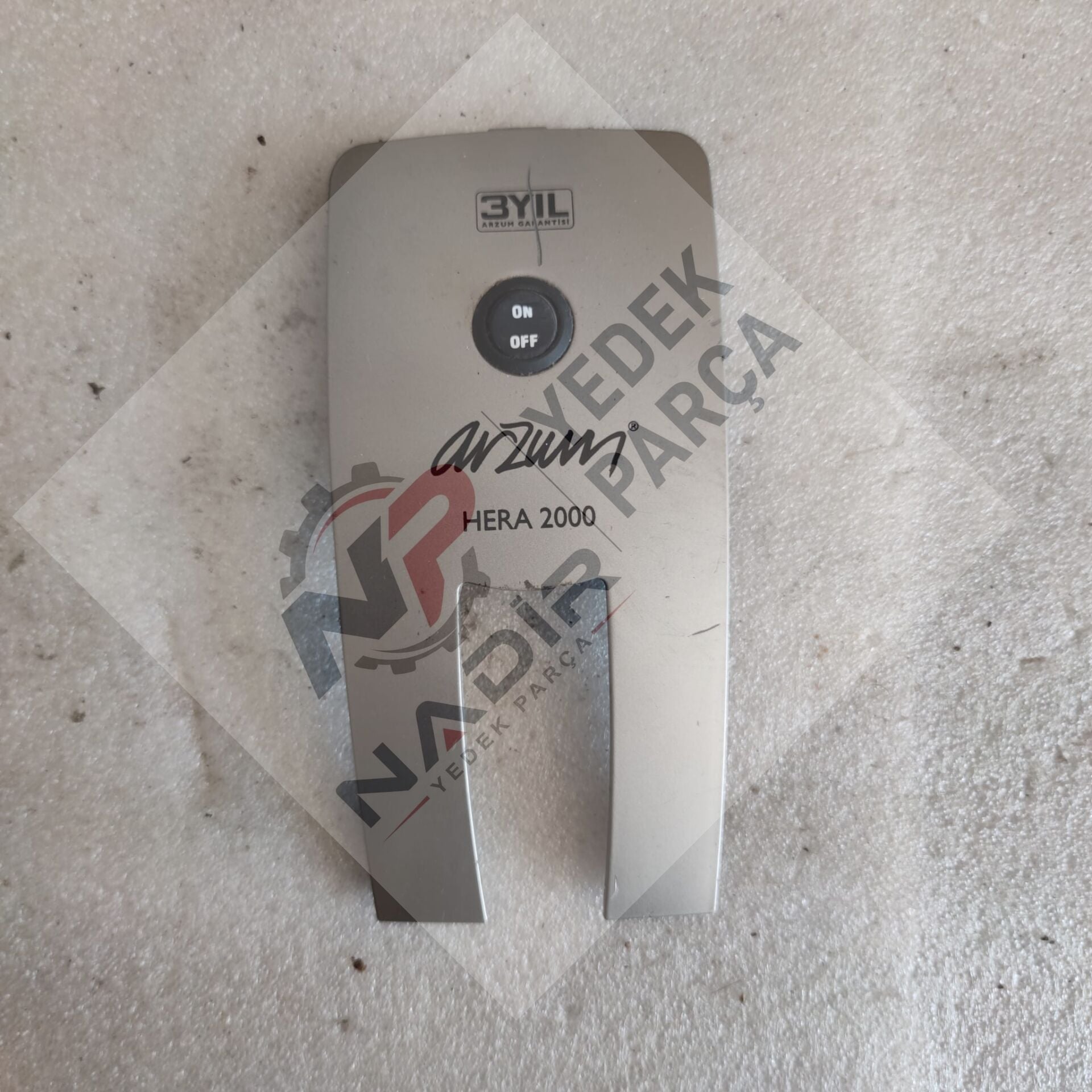 Arzum AR4045 Hera Comfort dikey süpürge kontrol paneli kapağı