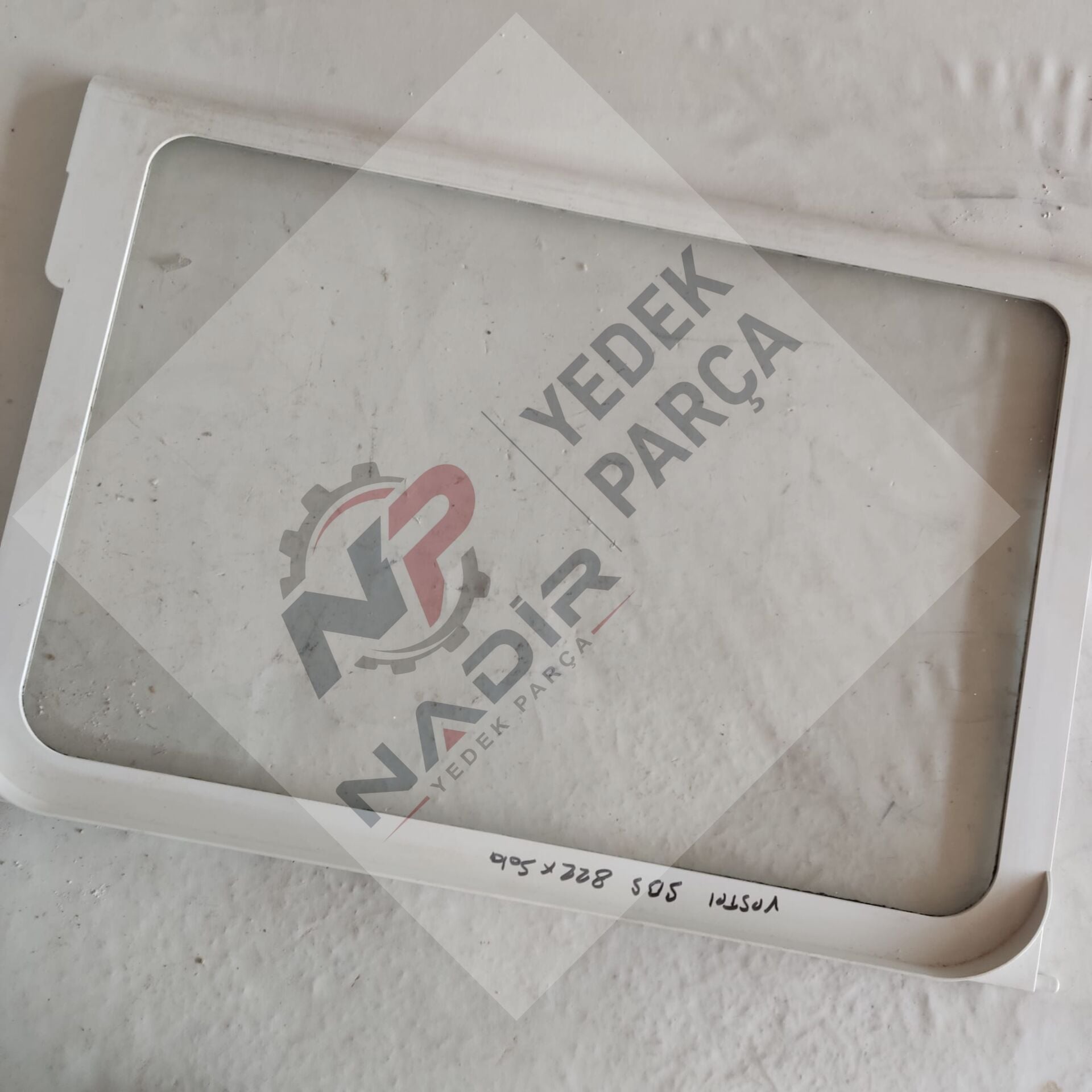 Vestel SBS 822 X Sola Buzdolabı Cam Rafı