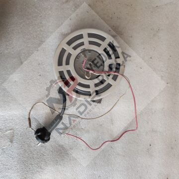 elektrik süpürgesi zembereği - Beyaz Gövdeli, Siyah Fişli