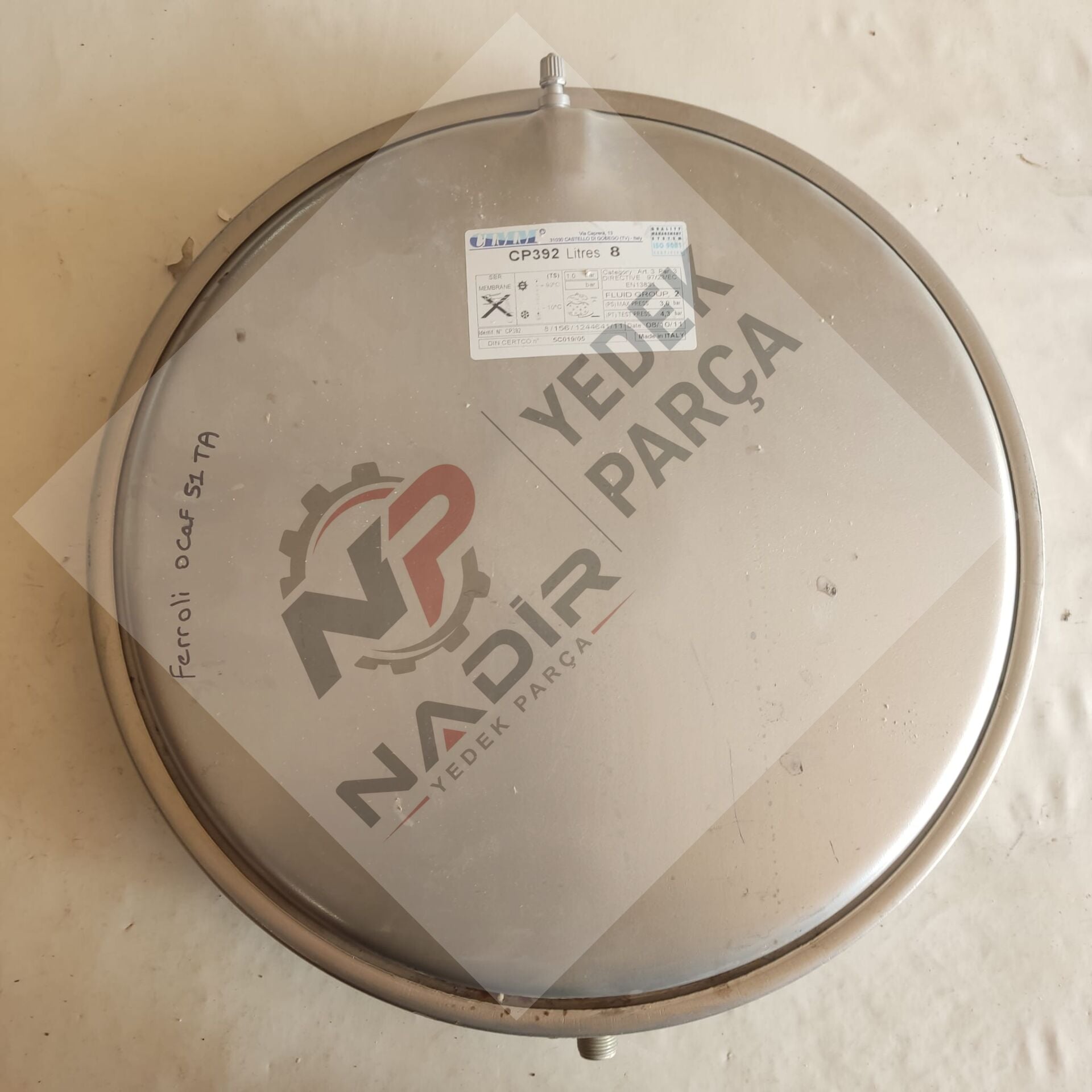 Ferroli OCAF S1 TA Kombi Genleşme Tankı