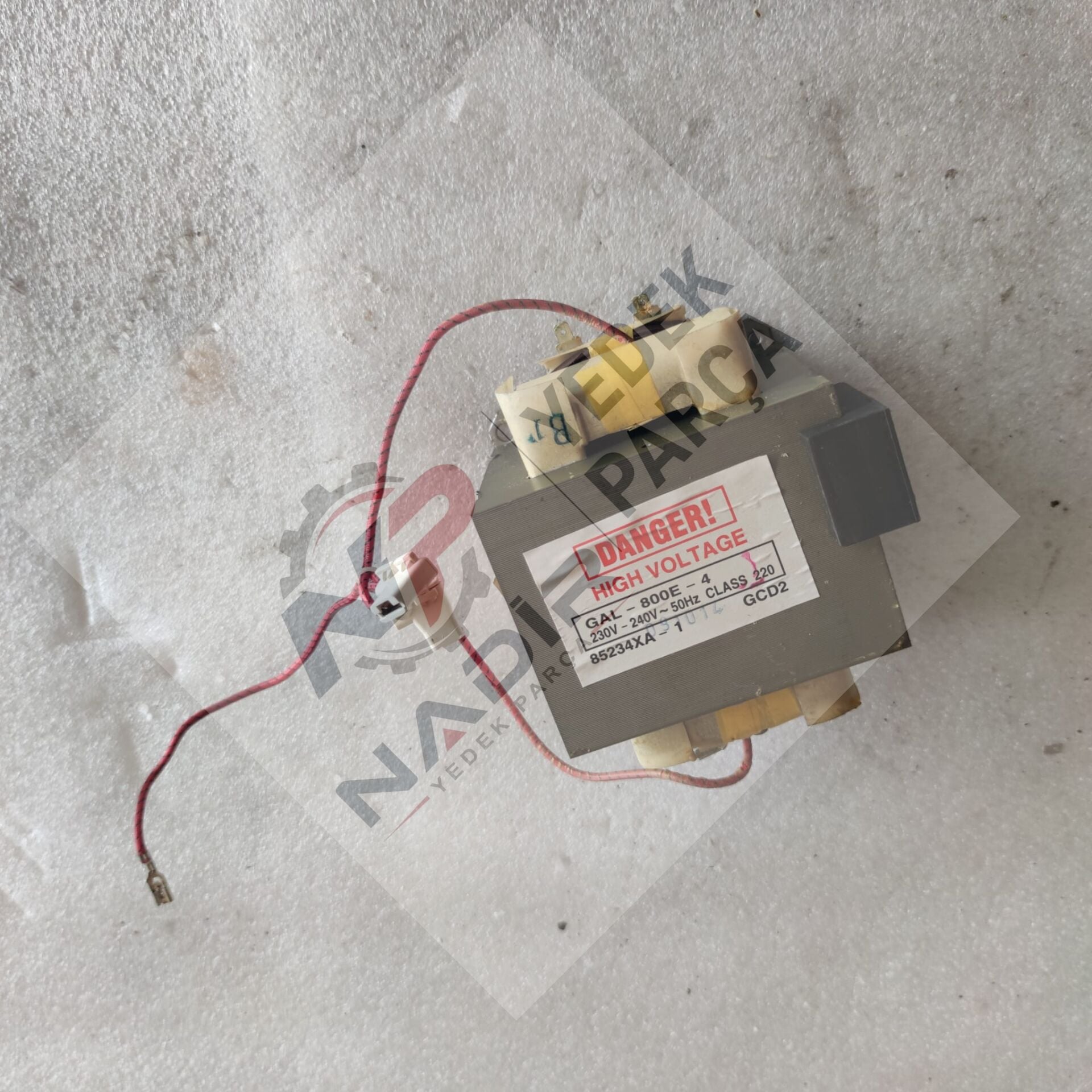 Arçelik MD574S Mikrodalga Fırın Yüksek Voltaj Trafosu