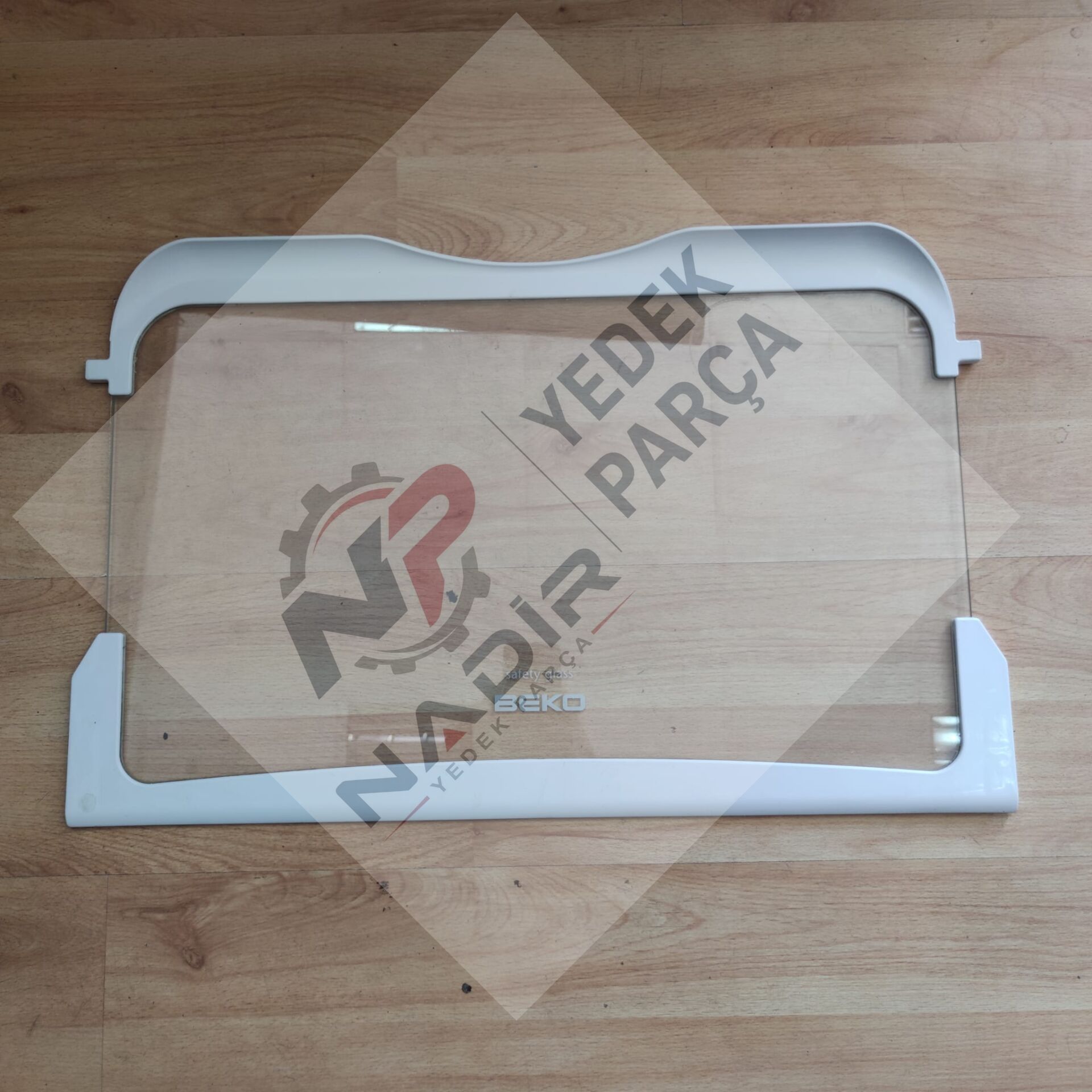 Beko D 9430 NM buzdolabı cam rafı